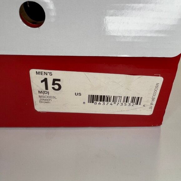 Propet Joseph Brown Fisherman Sandals Mens Size 15M Leather Comfort Hook Loop - Picture 15 of 15